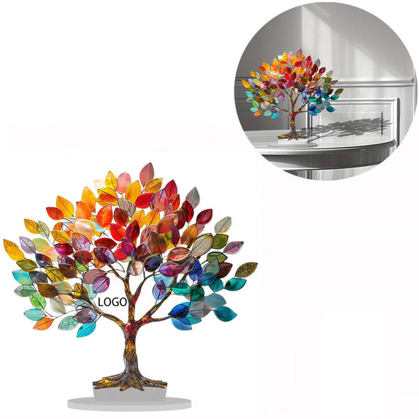 2D Flat Tree of Life Table Ornament