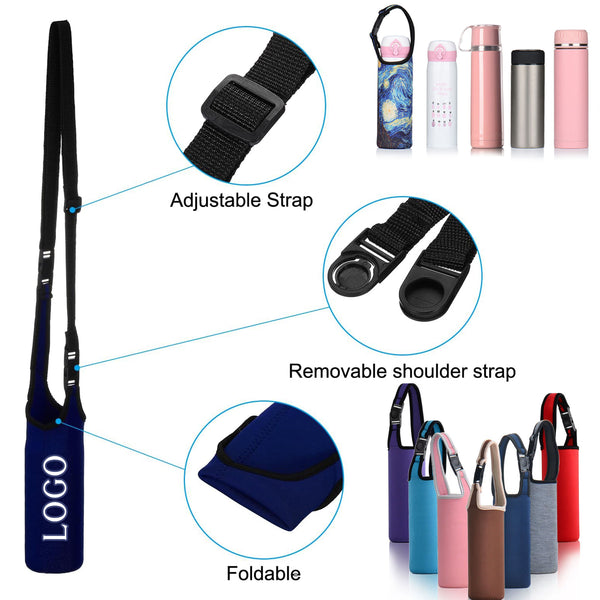 Neoprene Carrier Water Bottle Sleeve