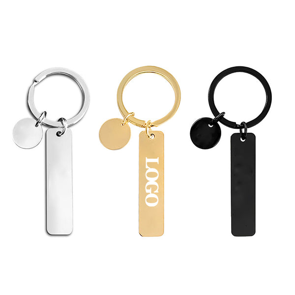 Personalized Metal Keychain Custom Logo Gift