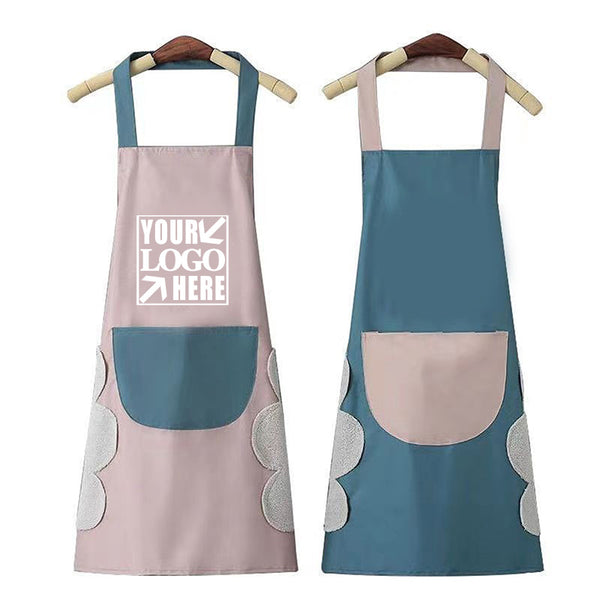 Kitchen Apron with Hand Wipe