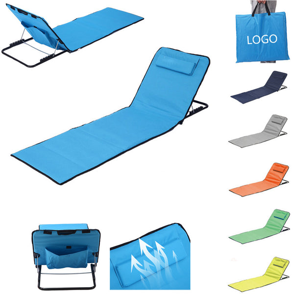Folding Beach Mat Lounge Chair