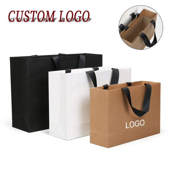 Shopping Clothing Store Premium Kraft Paper Handbag
