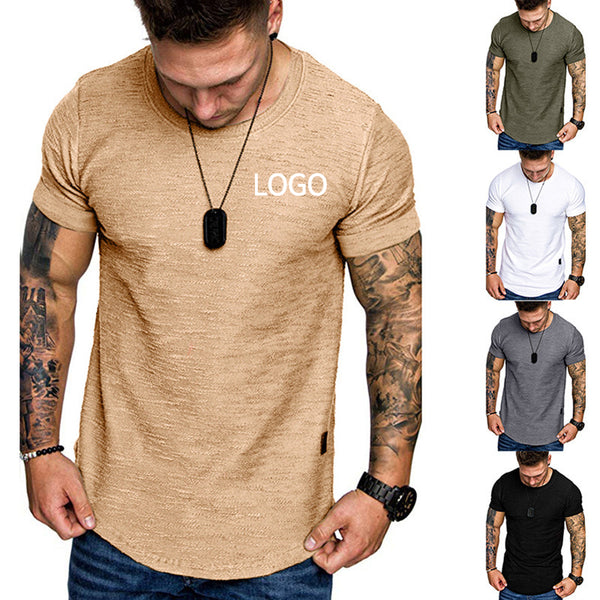 Men's T-Shirts - Short Sleeve Crew Neck Soft Fitted Tees
