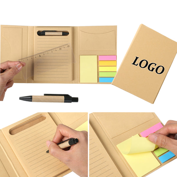 Multifunctional Tri-Fold Sticky Note Set