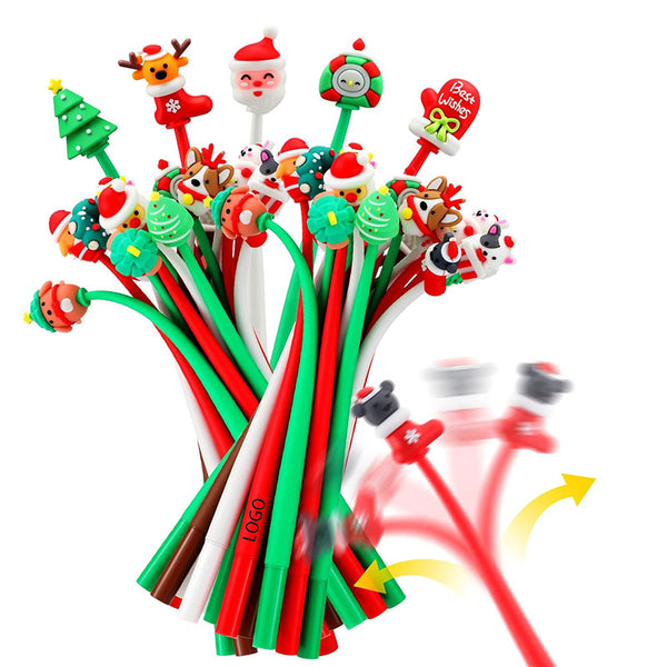 Christmas Stress Relief Bobblehead Pens
