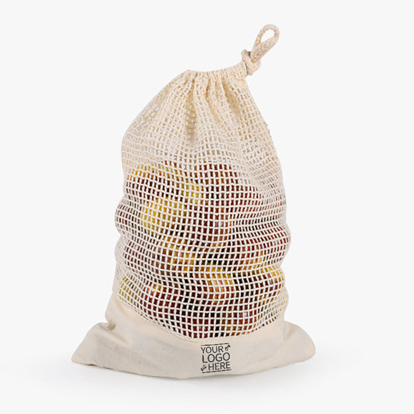 Washable Shopping Customize LOGO Reusable Drawstring Bag