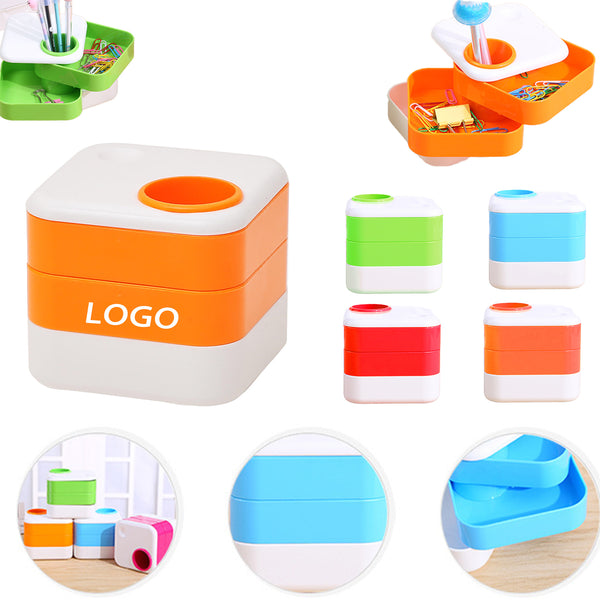 Multifunction Plastic Pen Holder