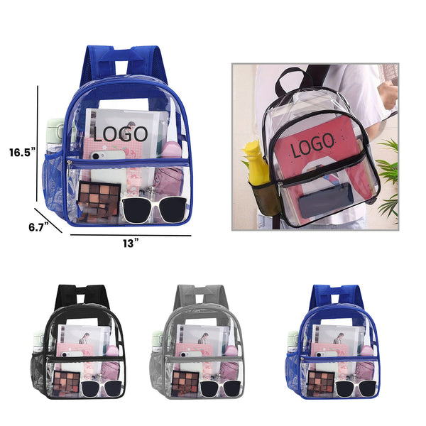 Durable Clear PVC Backpack