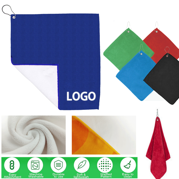 Microfiber Golf Towel with Clip