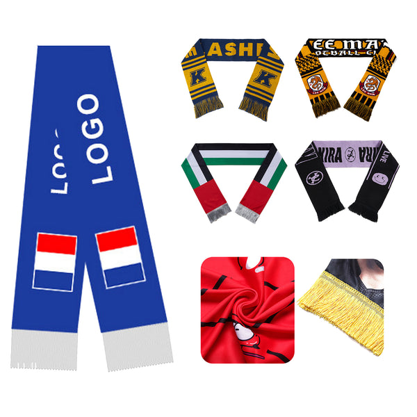 Customized Soccer Fan Scarf
