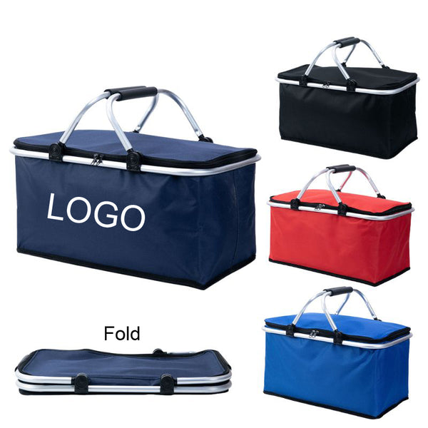 Foldable Cooling Insulated Basket/Camping Bag