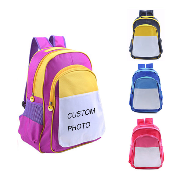 Extra Large Youth Boy Girls Kids Custom photo Backpack