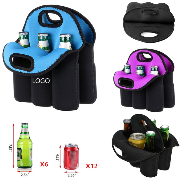 Portable Wine and Beer Bottle Sleeves with Handle