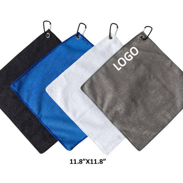 Golf Towel With Carabiner