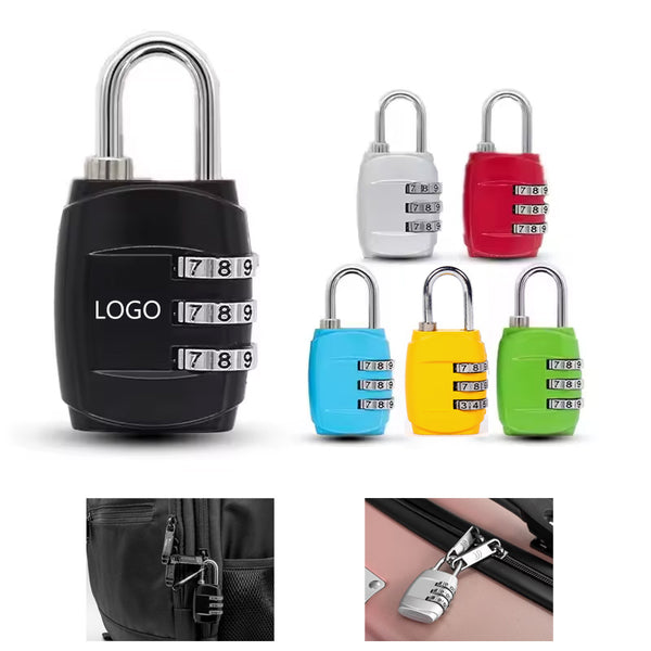 Luggage 3-Digit Password Padlock