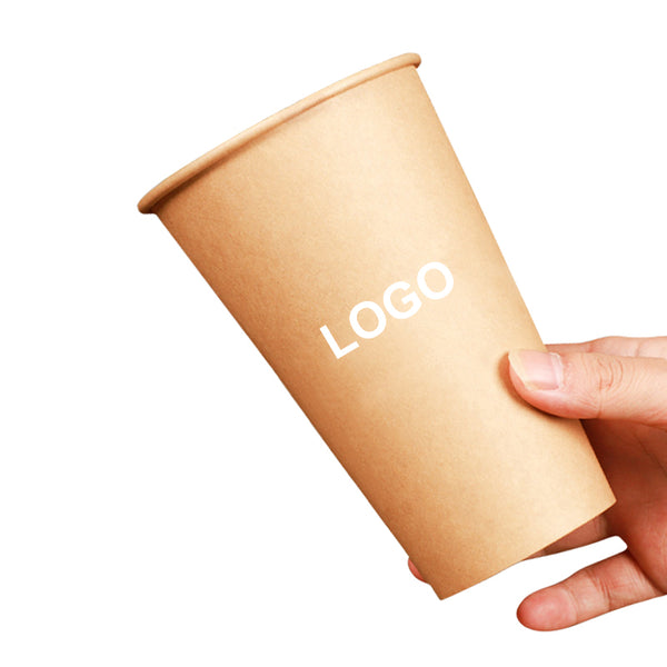 16 oz. Unbleached Kraft Paper Hot Coffee Cups