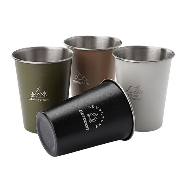 11.8 OZ Stainless Steel  Camping Cup