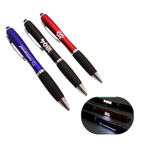 Promotion Ballpen With Light Logo