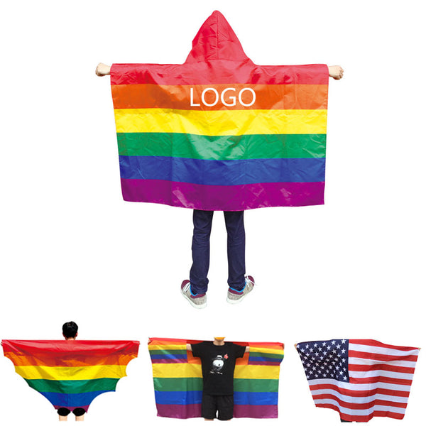 Outdoor Activities Shawl  Flag