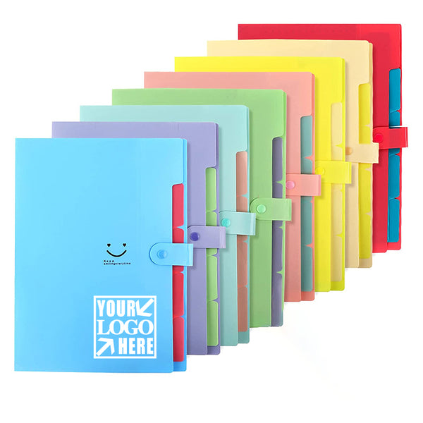 Expanding File Folder,Document Organizer case with 5 Pockets