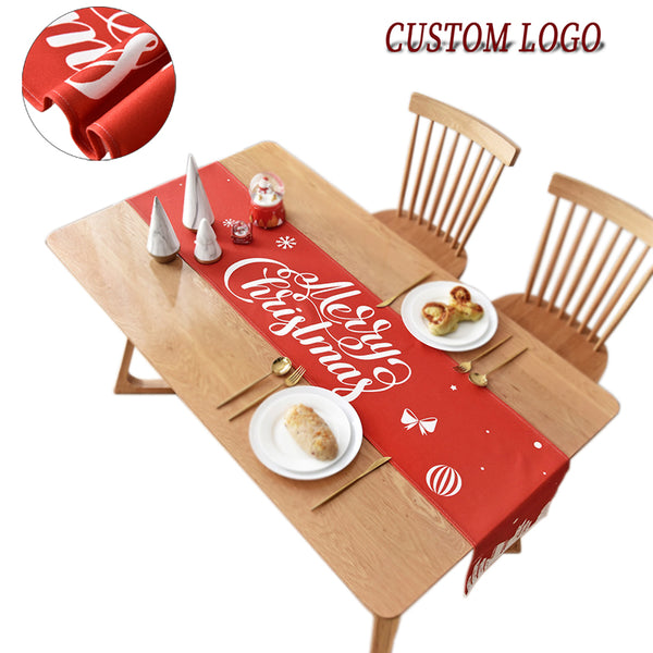 Fancy Jacquard Polyester Anti-Slip Table Runner