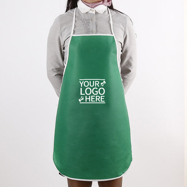 Food Making Store Long Tie Unisex Plain Kitchen Aprons