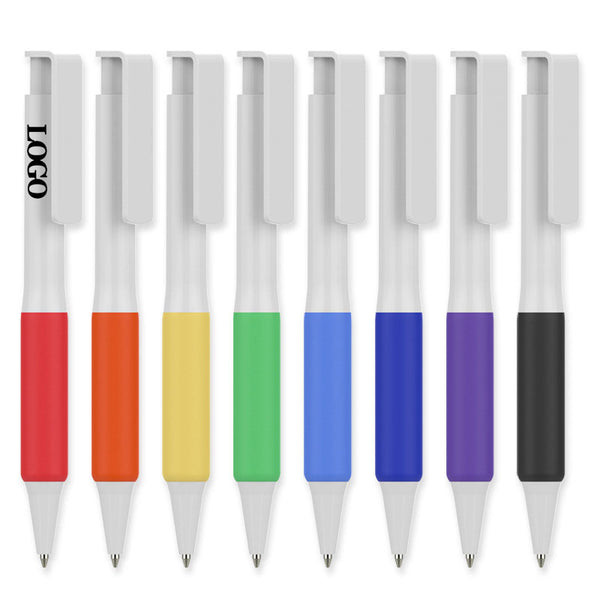 Ballpoint Pens 1mm Black Ink Work Pen with Super Soft Grip