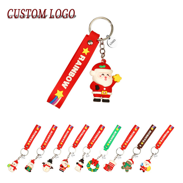 Ornamental Holiday Keyring Wristlet Lanyard Keychain