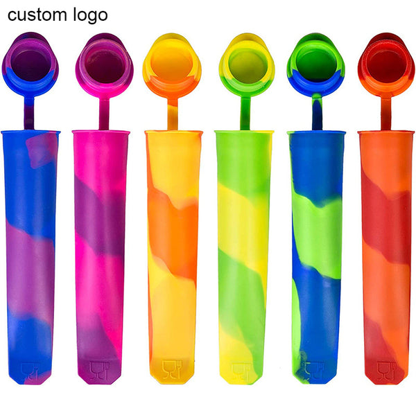 Silicone Popsicle Mold With Lid