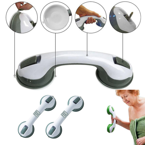 Bathroom Safe Grab Bar Handle - Vacuum Sucker Handrail
