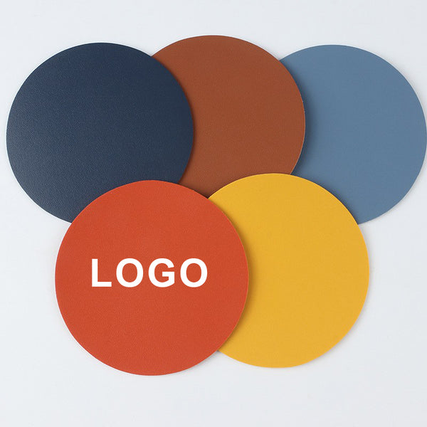 Simple plain small round coaster