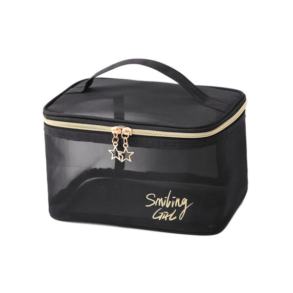 Black Mesh Storage Bag