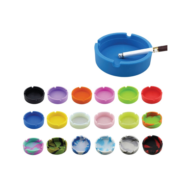 Silicone Ashtray Round