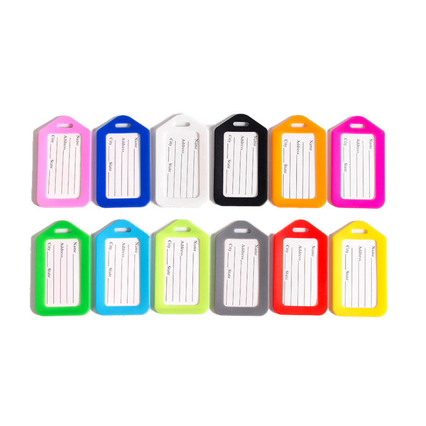 Plastic ID Label Luggage Tag
