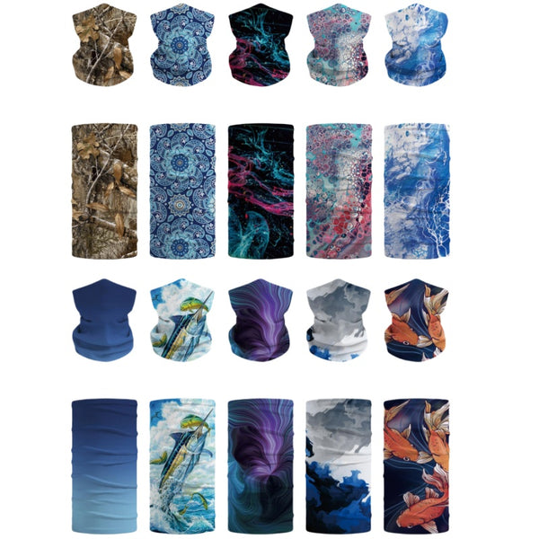Breathable Neck Gaiter Mask Bandannas