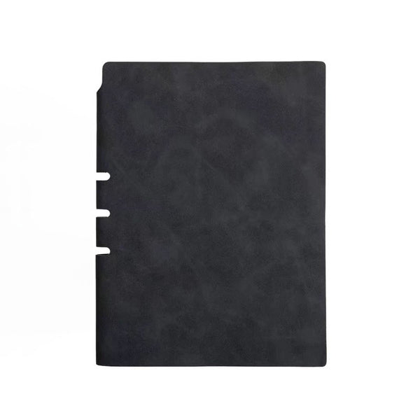 A5 Soft Leather Business Notebook with Pen Holder