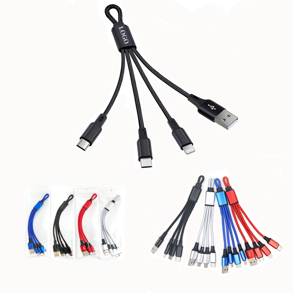 Promotion 3-in-1 Keychain Data Cable