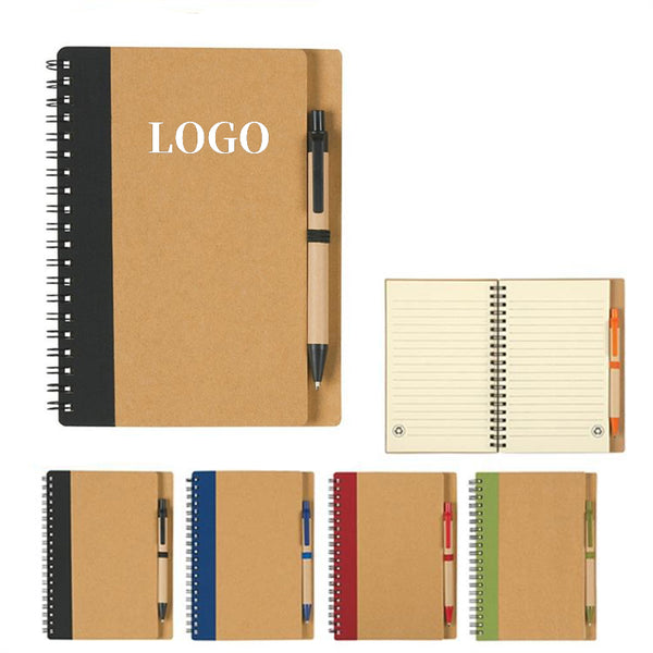 Combination notepad and pen