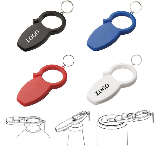 Key chain multi-function bottle opener