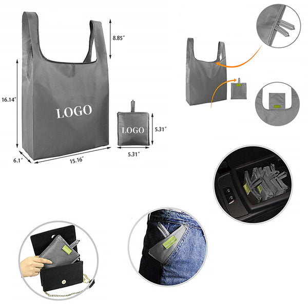 Reuse Foldable Shopping Tote Bags