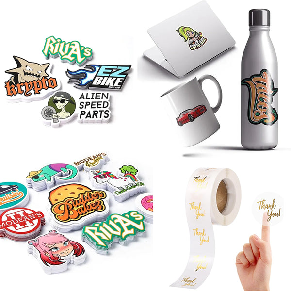 Custom Die Cut Waterproof PVC Sticker