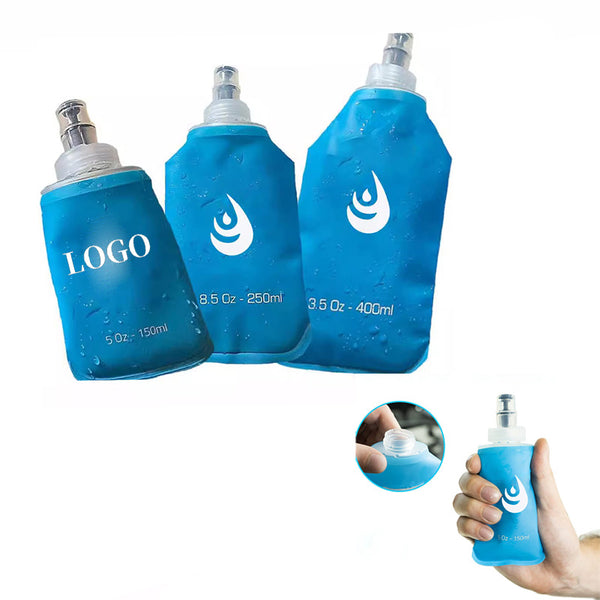 TPU Soft Folding Water Bottles