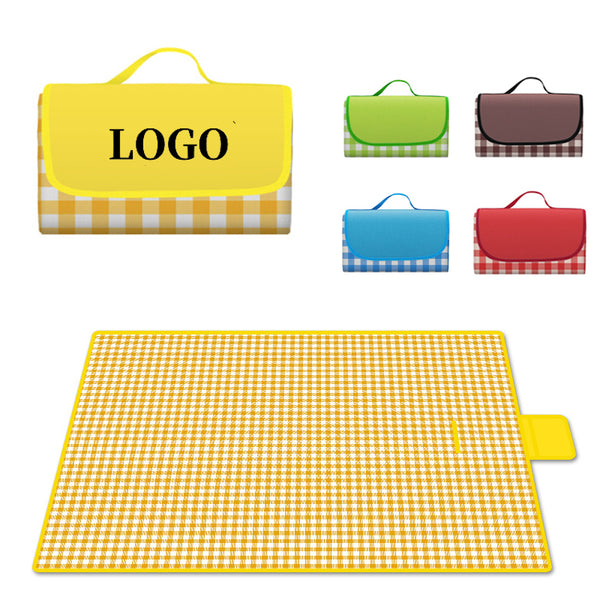 Gingham Picnic Mat for Beach