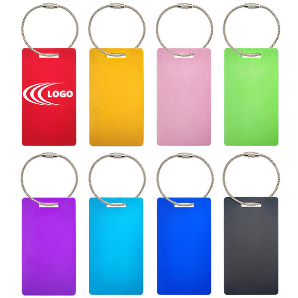 Aluminum Luggage Tag