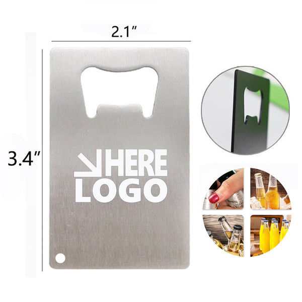 Stainless Steel Card Bottle Opener