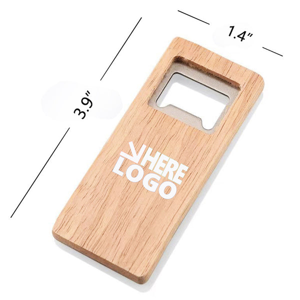 Wood Card Bottle Opener