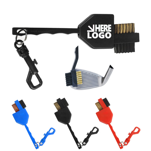 Double-Sided Cleaning Brush For Golf Clubs