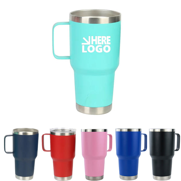 30 OZ Stainless Steel Handle Cup