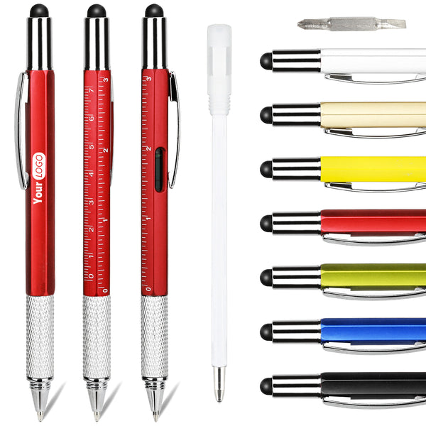 6 In 1 Multi Function Tool Pen