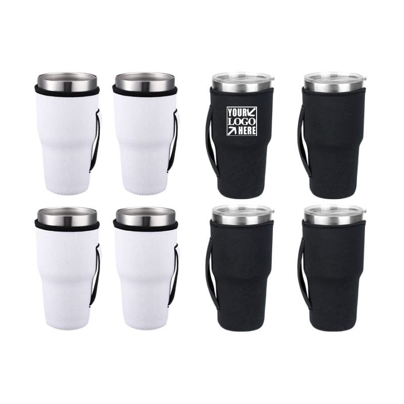 Reusable Iced Coffee Cup Sleeve Neoprene Insulated Sleeves Cup Cover Holder  Idea for 30oz-32oz Tumbler Cup (Only Cup sleeves)(baseball) - Yahoo Shopping